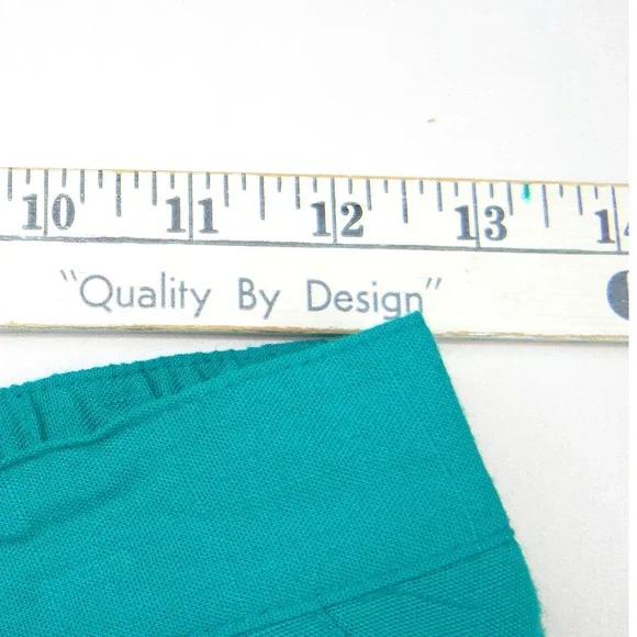 Sag Harbor Vintage Teal Green Blazer and Pleated Shorts Set Womens Large 90s - Picture 11 of 13
